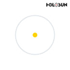 Holosun ARO-GD2 Gold Dot Rifle Sight – 2 MOA Dot, Shake Awake, Enclosed Reflex Optic with Picatinny Mount Rifle Dot Sight Holosun 