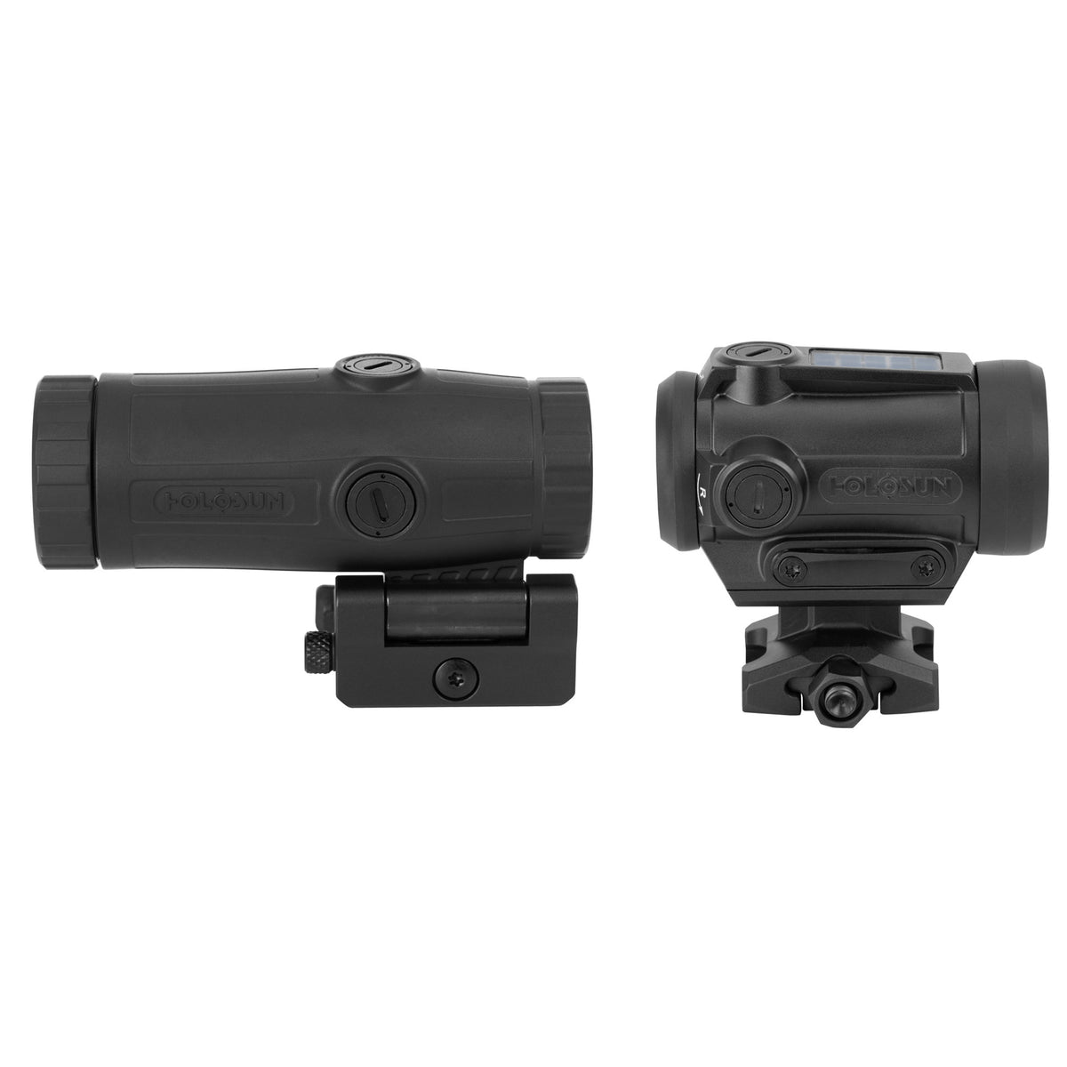 Holosun ARO red dot sight and HM3X 3x magnifier combo supplied as a matched sight and magnifier pairing for AR-15 use