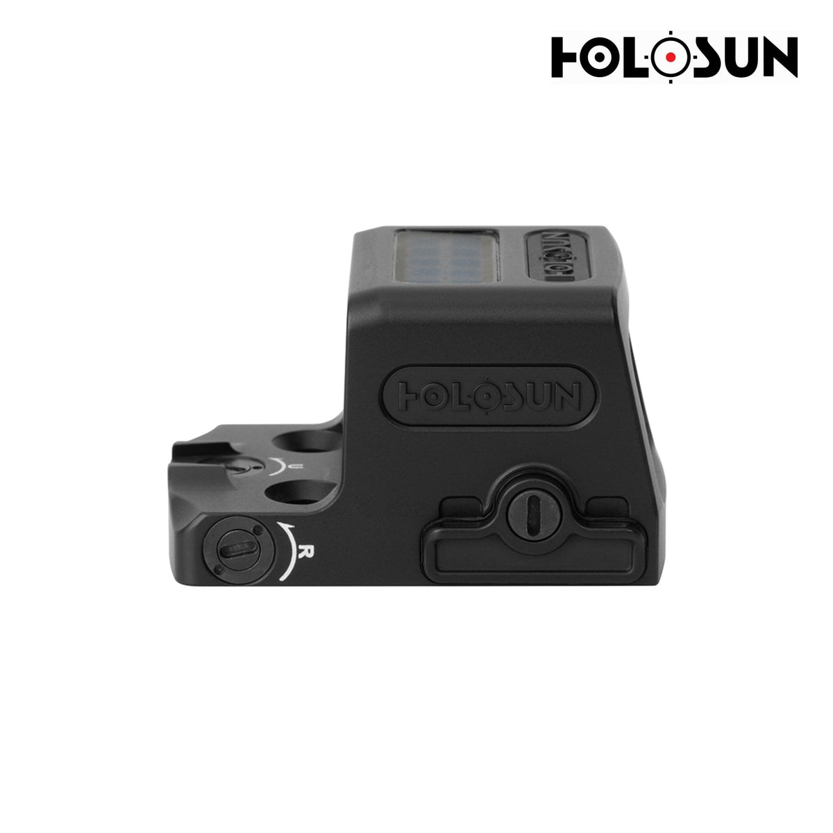 Holosun EPS Carry gold dot sight sized for compact carry pistols with a low deck height