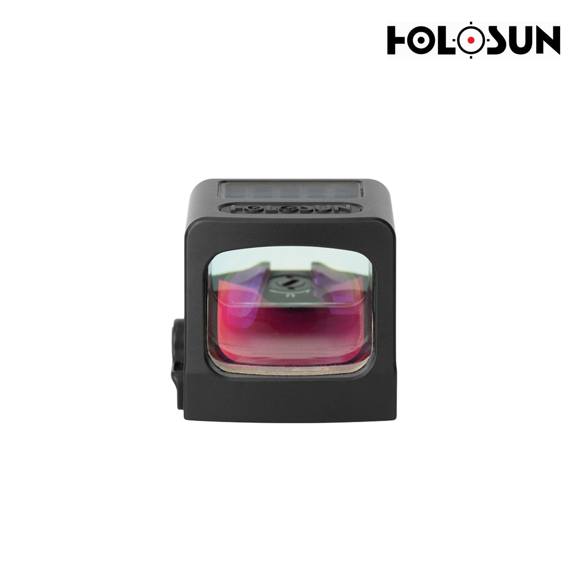 Holosun EPS Carry gold dot sight with a side-loading CR1620 battery tray that keeps zero when swapping cells