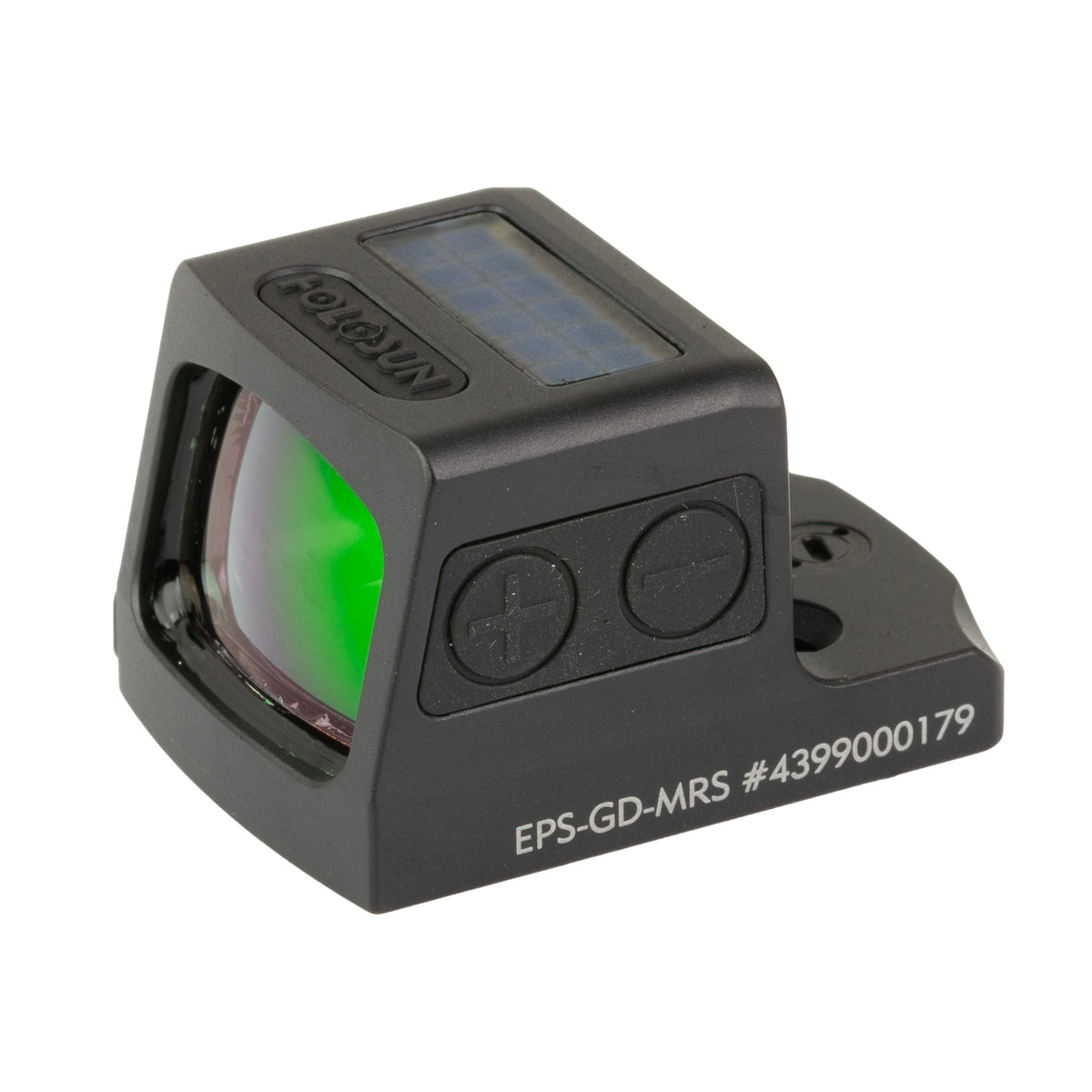 Holosun EPS gold dot sight with a switchable multi-reticle system of dot, circle or circle-dot