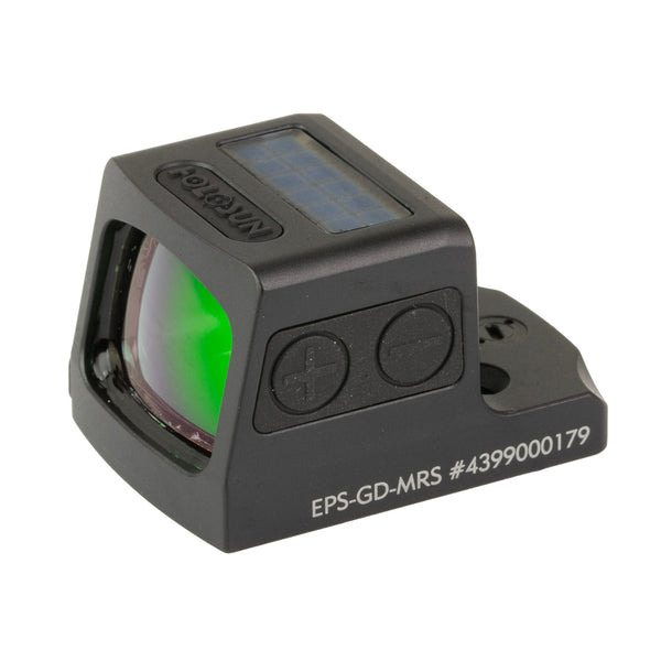 Holosun EPS gold dot sight with a switchable multi-reticle system of dot, circle or circle-dot