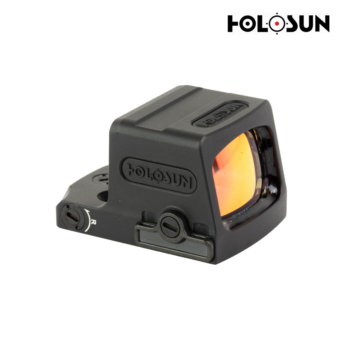 Holosun EPS 2 MOA green dot sight with a fully enclosed emitter that keeps debris off the lens