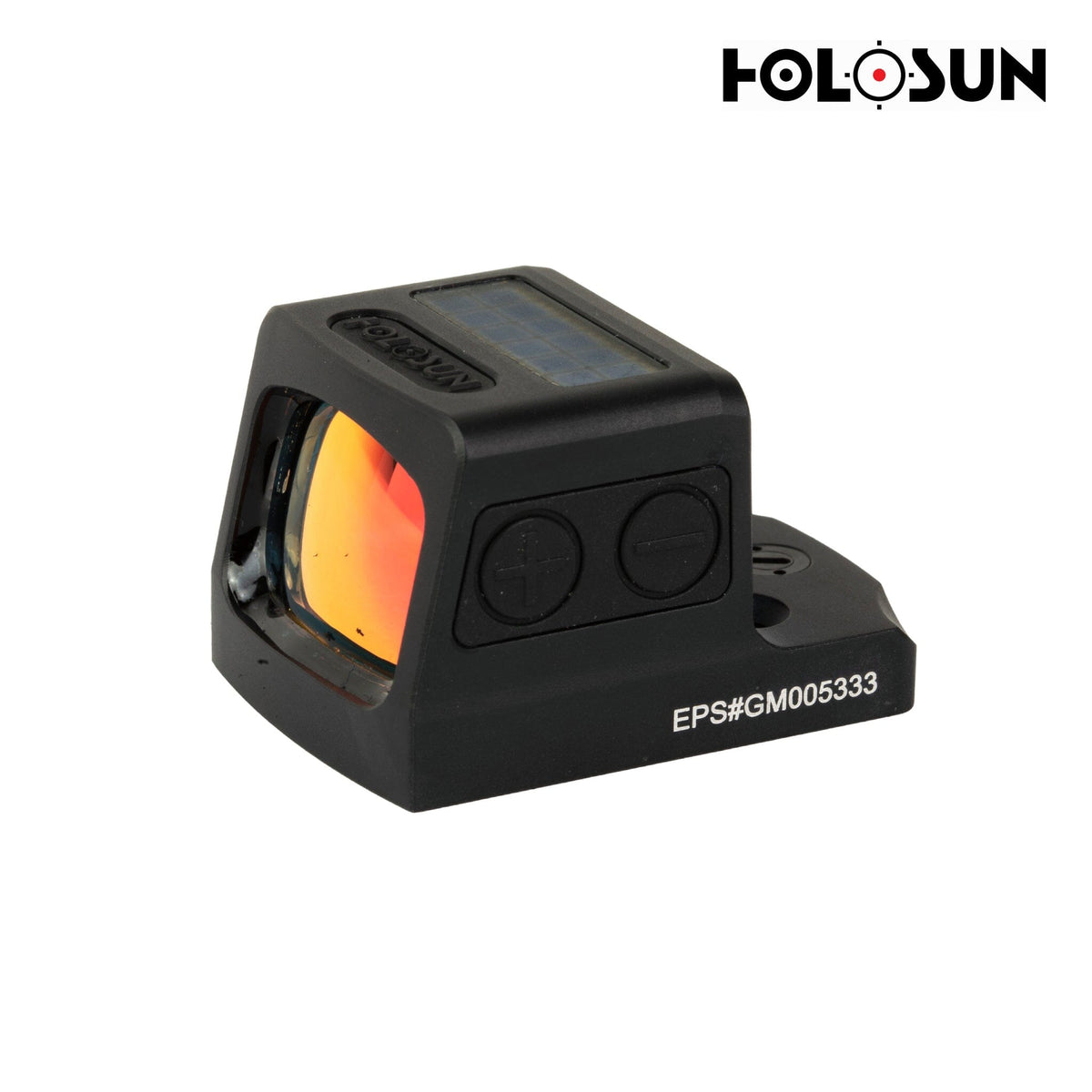 Holosun EPS green dot sight with a switchable multi-reticle system of dot, circle or circle-dot