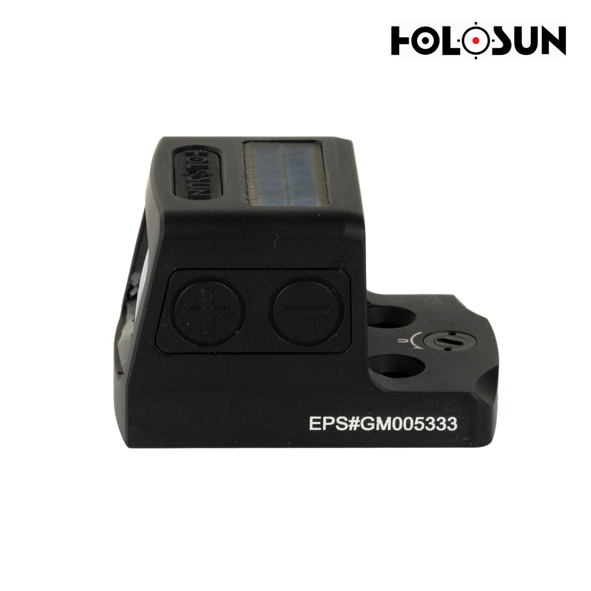 Holosun EPS green dot sight with Shake Awake motion activation to preserve battery life