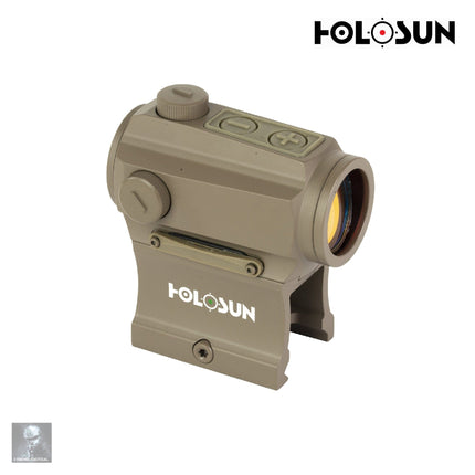 Holosun HE403B-GR-FDE Dot Sight Green 2 MOA Dot Reticle FDE Red Dot Sight Holosun Technologies 