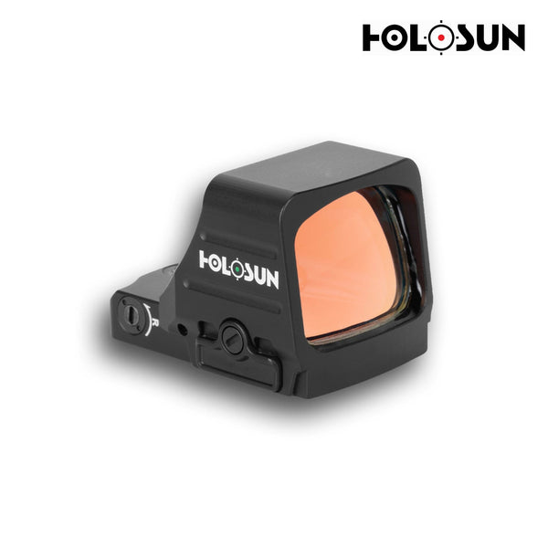 Holosun HE407COMP green dot sight with a 6 MOA aiming dot for fast competition pick-up