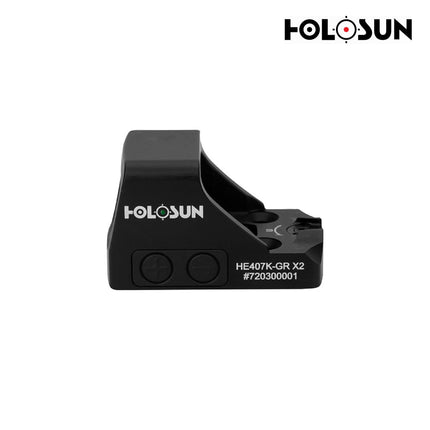 Holosun HE407K-GR-X2 Reflex Dot Sight Green 6 MOA Dot Reticle Red Dot Sight Holosun Technologies 