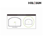 Holosun HE507C-GR-X2 Reflex Green Dot Sight – ACSS Vulcan Reticle Green Dot Sight Holosun 
