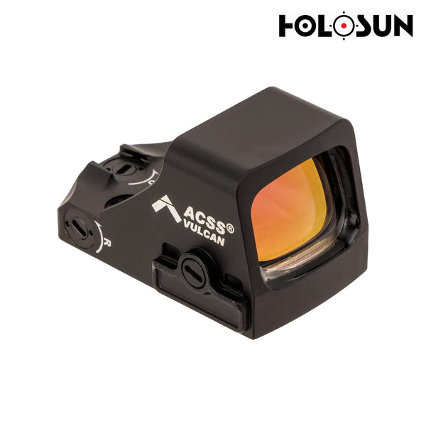 Holosun HE507K X2 green dot sight with the ACSS Vulcan reticle for fast target acquisition