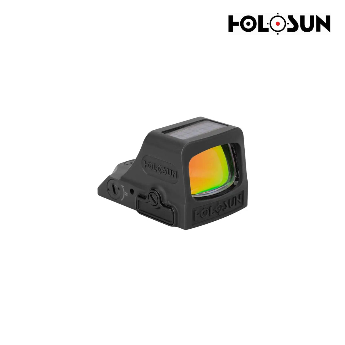 Holosun HE508T X2 red dot sight with a fully enclosed emitter that seals the lens against dirt and moisture