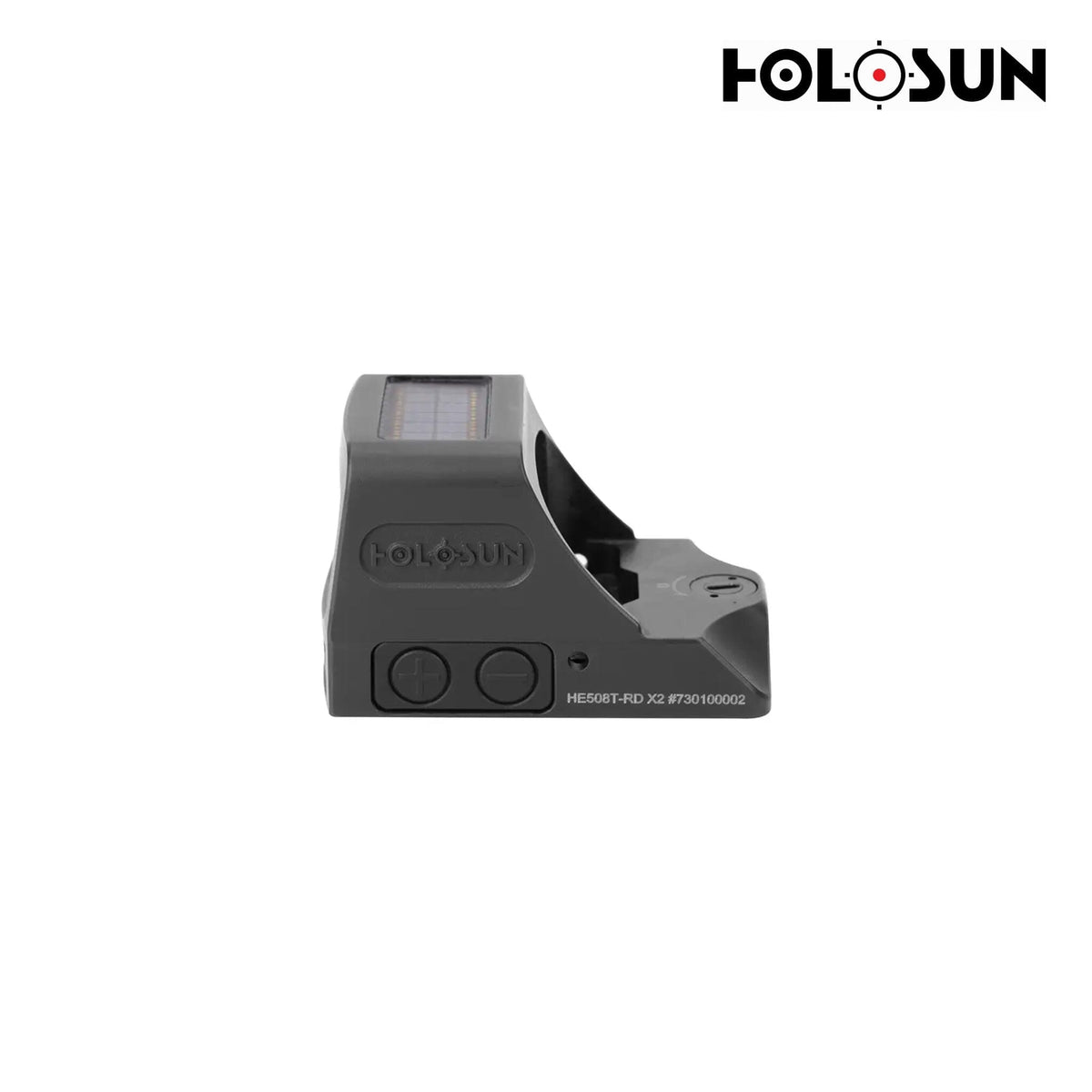 Holosun HE508T X2 red dot sight with daylight and night vision compatible brightness settings