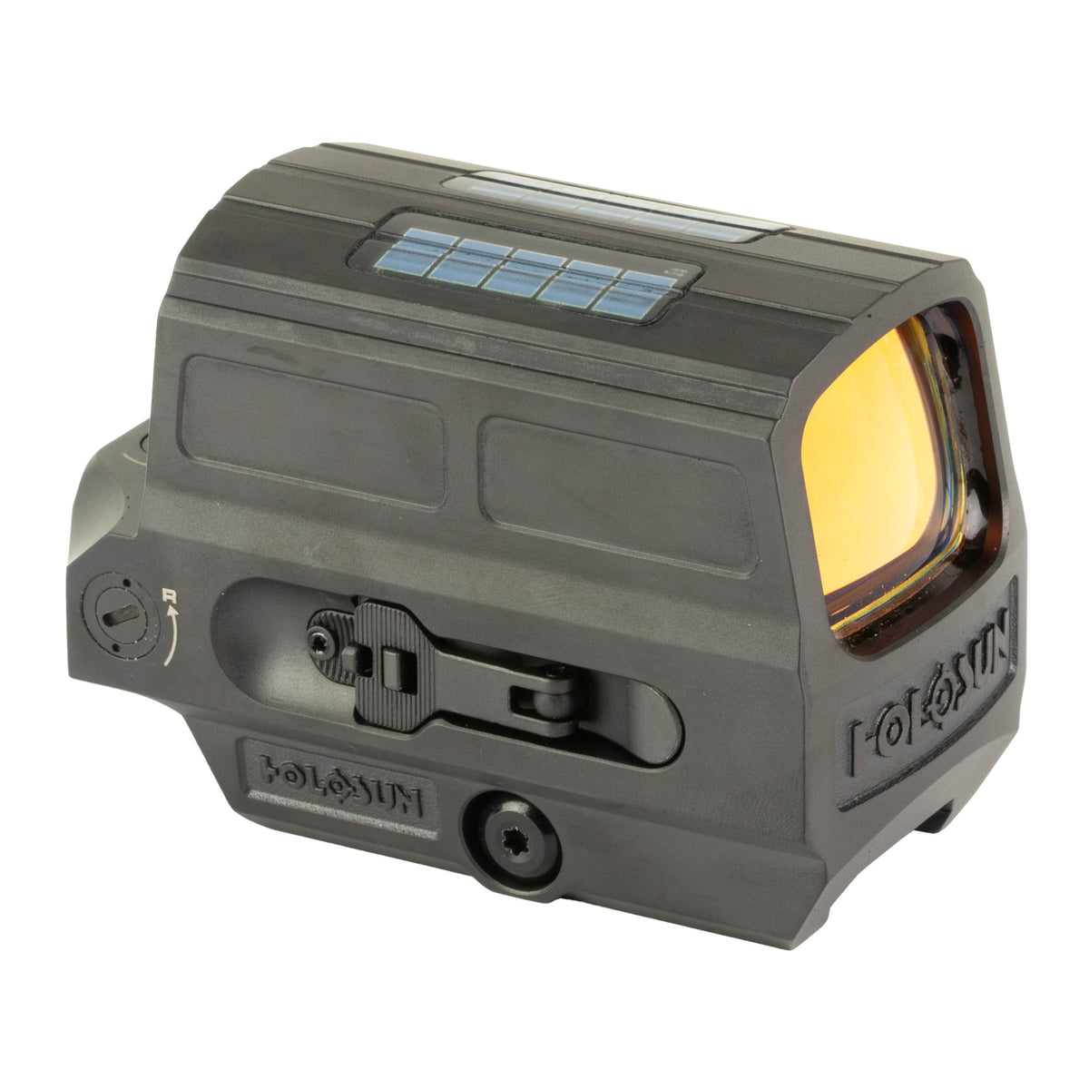 Holosun HE512T green dot sight with a switchable multi-reticle system of dot, circle or circle-dot