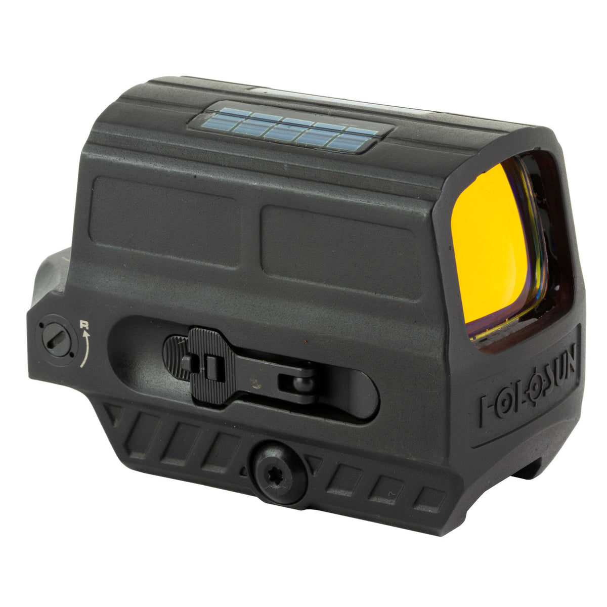 Holosun HE512T red dot sight with a switchable multi-reticle system of dot, circle or circle-dot