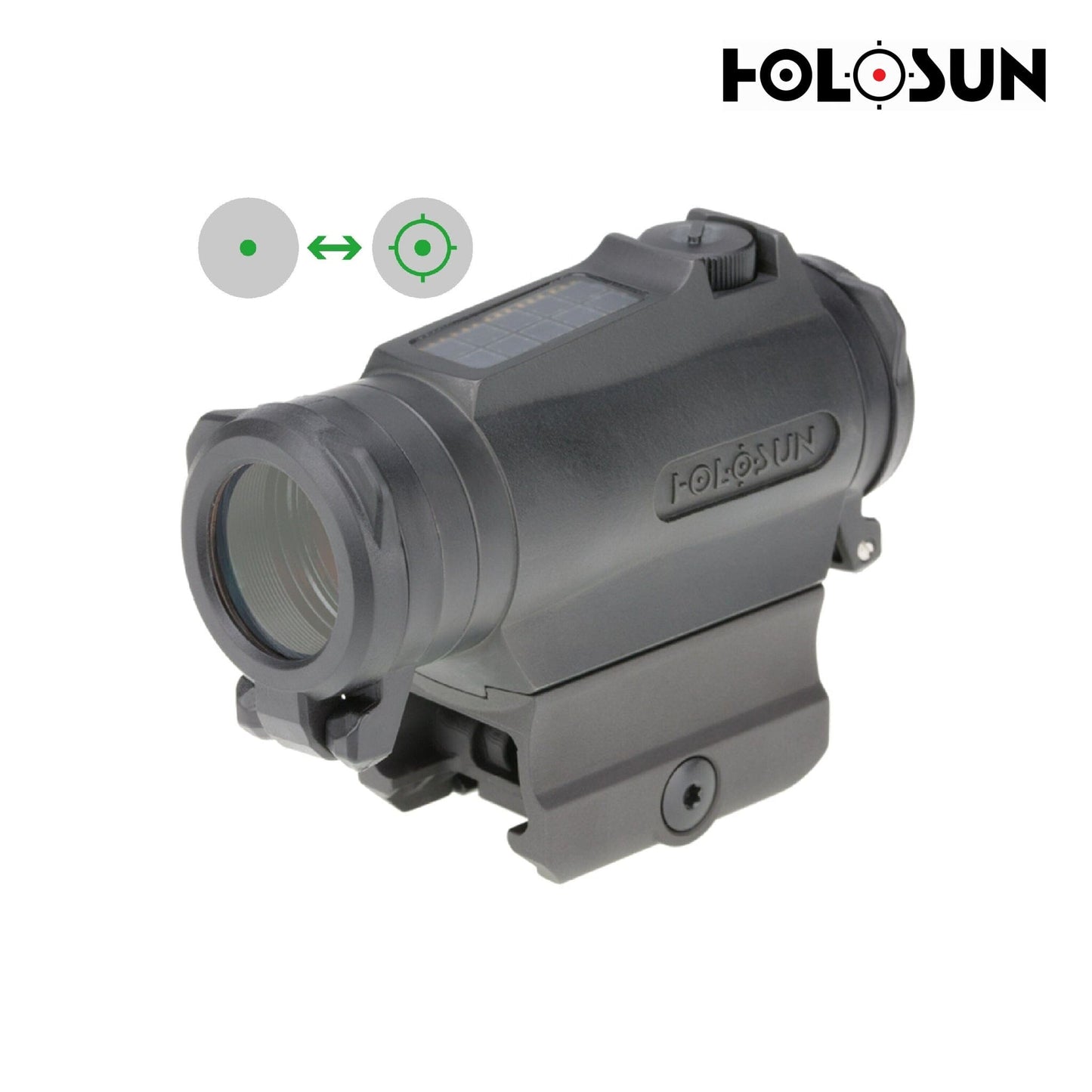 Holosun HE515C-T-GR Dot Sight Green Multi Reticle Red Dot Sight Holosun Technologies 