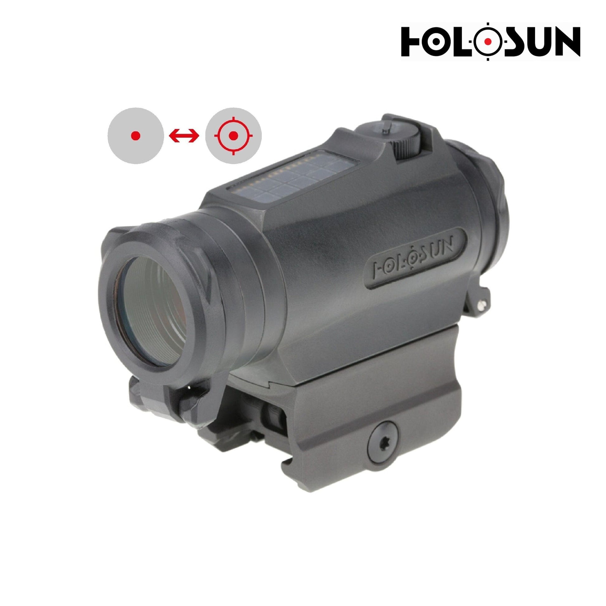 Holosun HE515C-T-RD Dot Sight Red Multi Reticle Red Dot Sight Holosun Technologies 