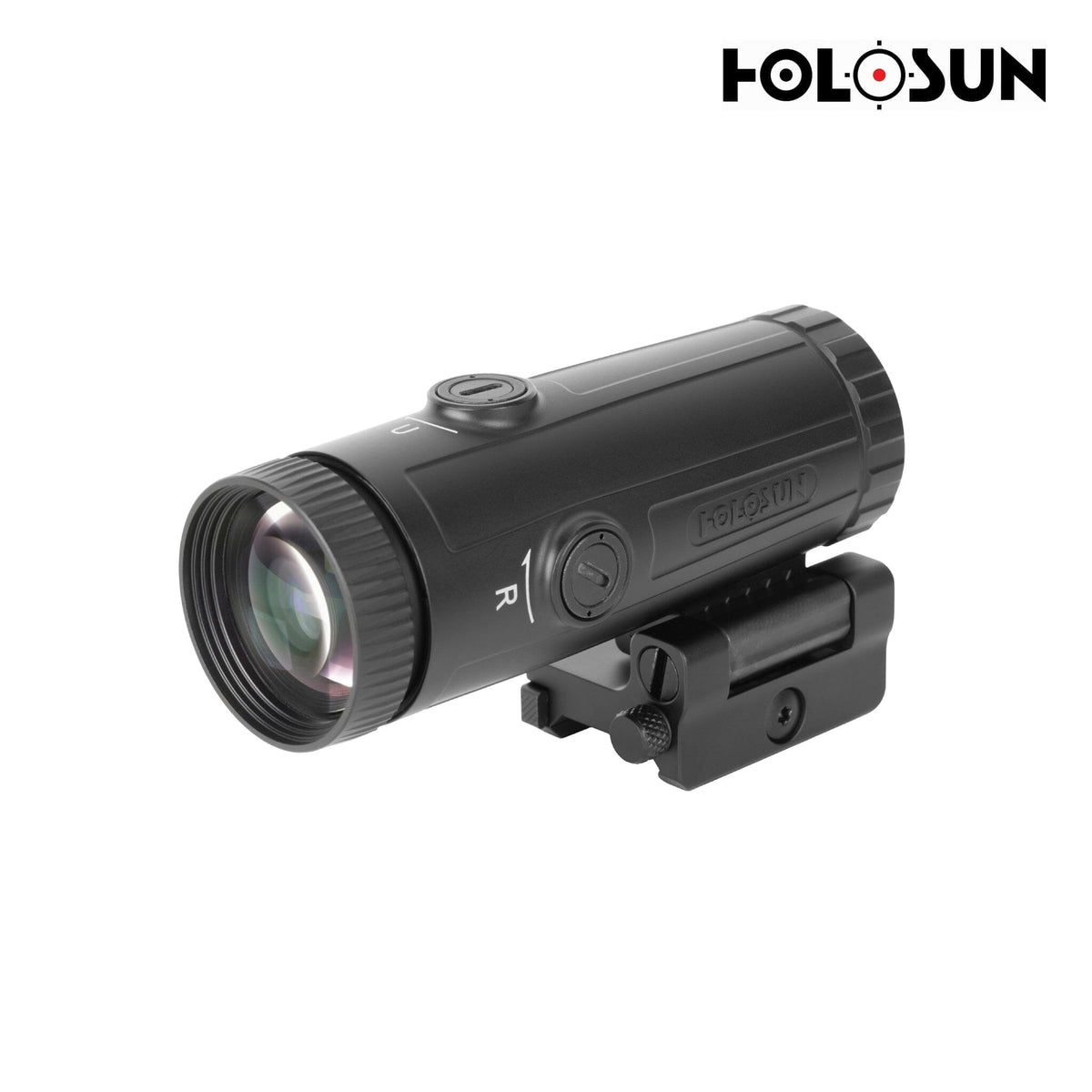 Holosun HM6X 6x magnifier that swings clear of the optic when magnification is not wanted