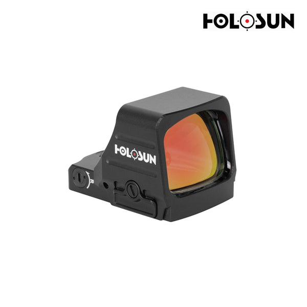 Holosun HS407COMP red dot sight with a 6 MOA aiming dot for fast competition pick-up