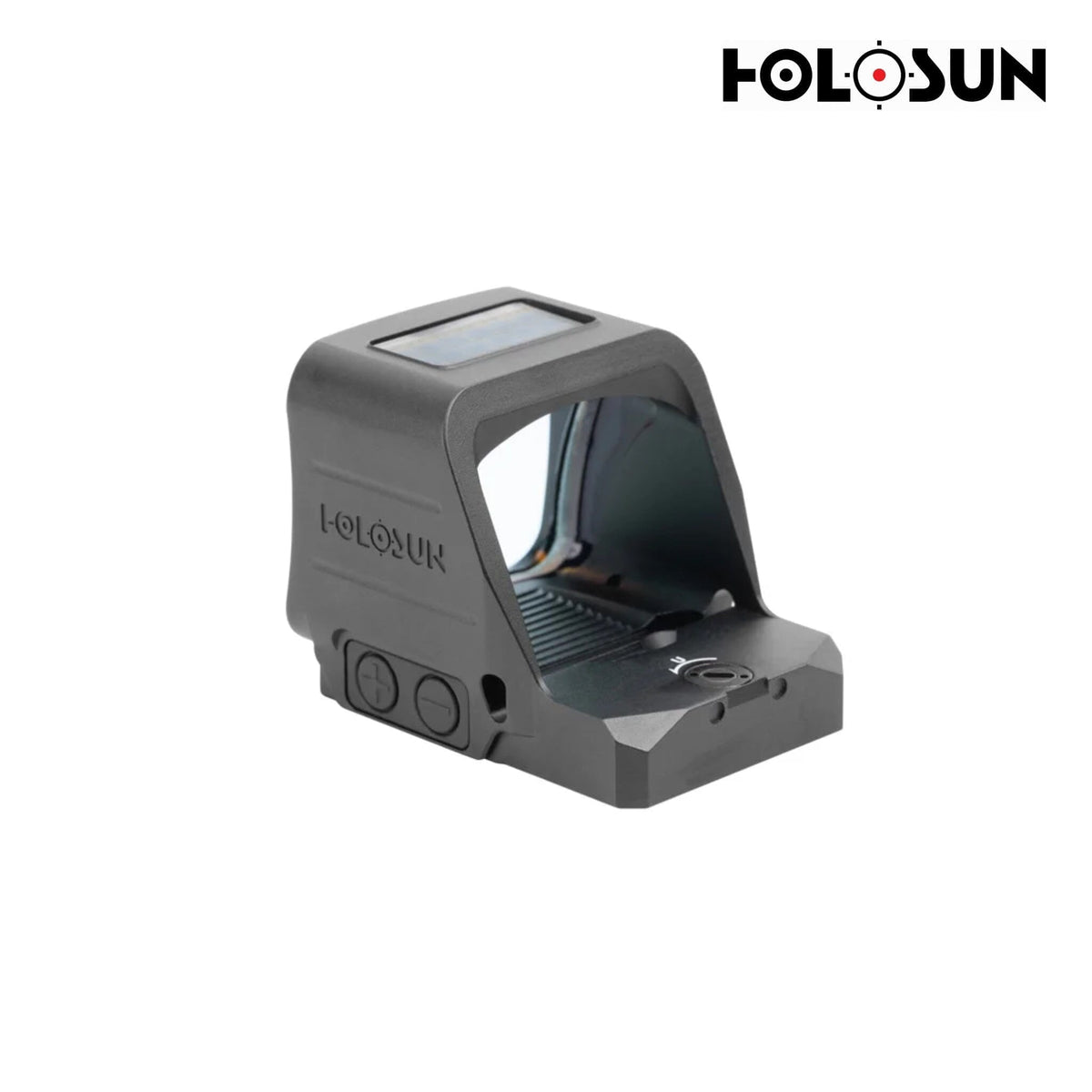Holosun HS507 ProMax gold dot sight in a matte black 7075 aluminium housing