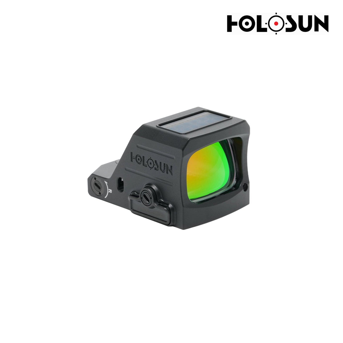 Holosun HS507C X3 red dot sight with Solar Failsafe backup power that runs the dot in daylight