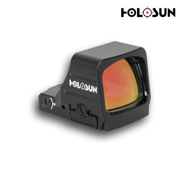 Holosun HS507COMP gold dot sight with the Competition Reticle System for stage shooting