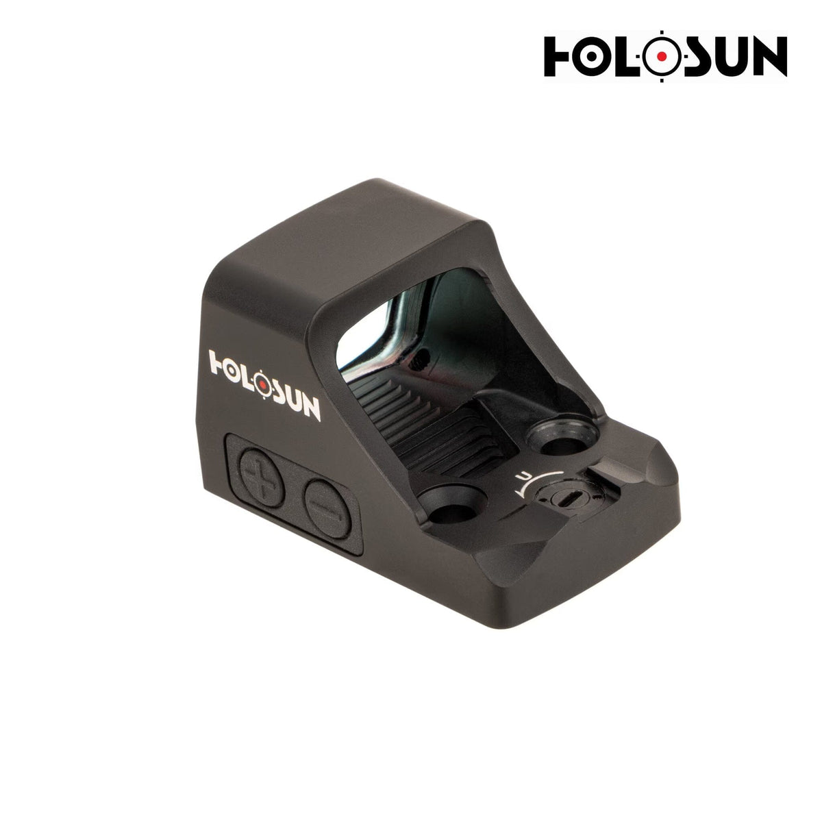 Holosun HS507K X2 red dot sight with an open emitter on the K footprint for sub-compact slides