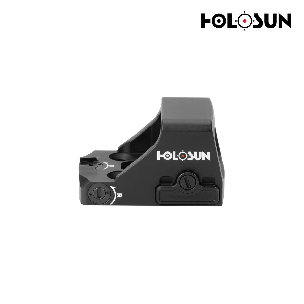 Holosun HS507K X2 red dot sight in a matte black aluminium housing