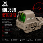 Holosun HS510C FDE Green Dot Sight Multi-Reticle System Solar Failsafe – HS510C-GR-FDE Green Dot Sight Holosun 