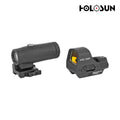 Holosun HS510C Reflex Red Dot Sight with HM3X Magnifier Rifle Dot Sight Holosun 