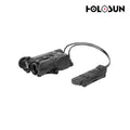 Holosun IRIS-4 Quad-Function Laser and Illuminator - Green/IR Laser with IR and White Light Weapon Laser Sight Holosun 