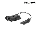 Holosun IRIS-4 Quad-Function Laser and Illuminator – Red/IR Laser with IR and White Light Weapon Laser Sight Holosun 