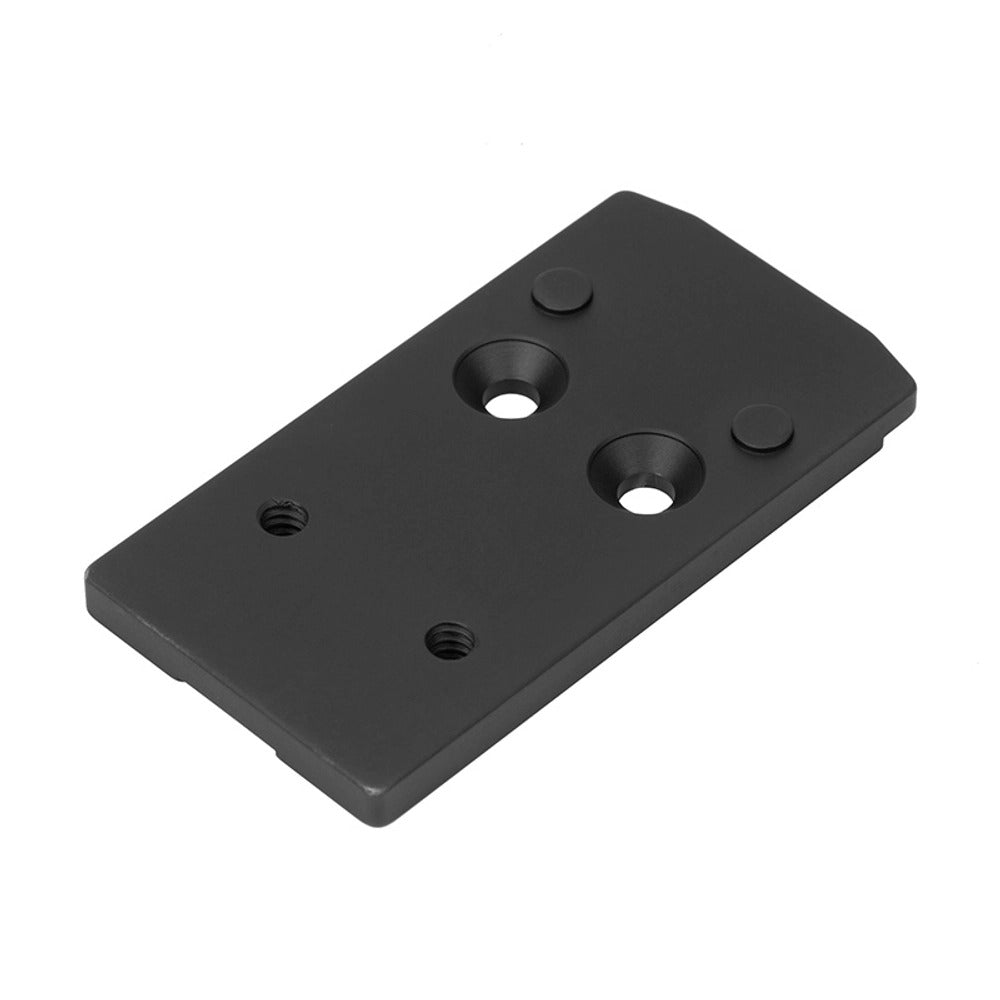 Holosun KPLT-MOS9MM adapter plate seen lengthways for 9mm Glock MOS pistols