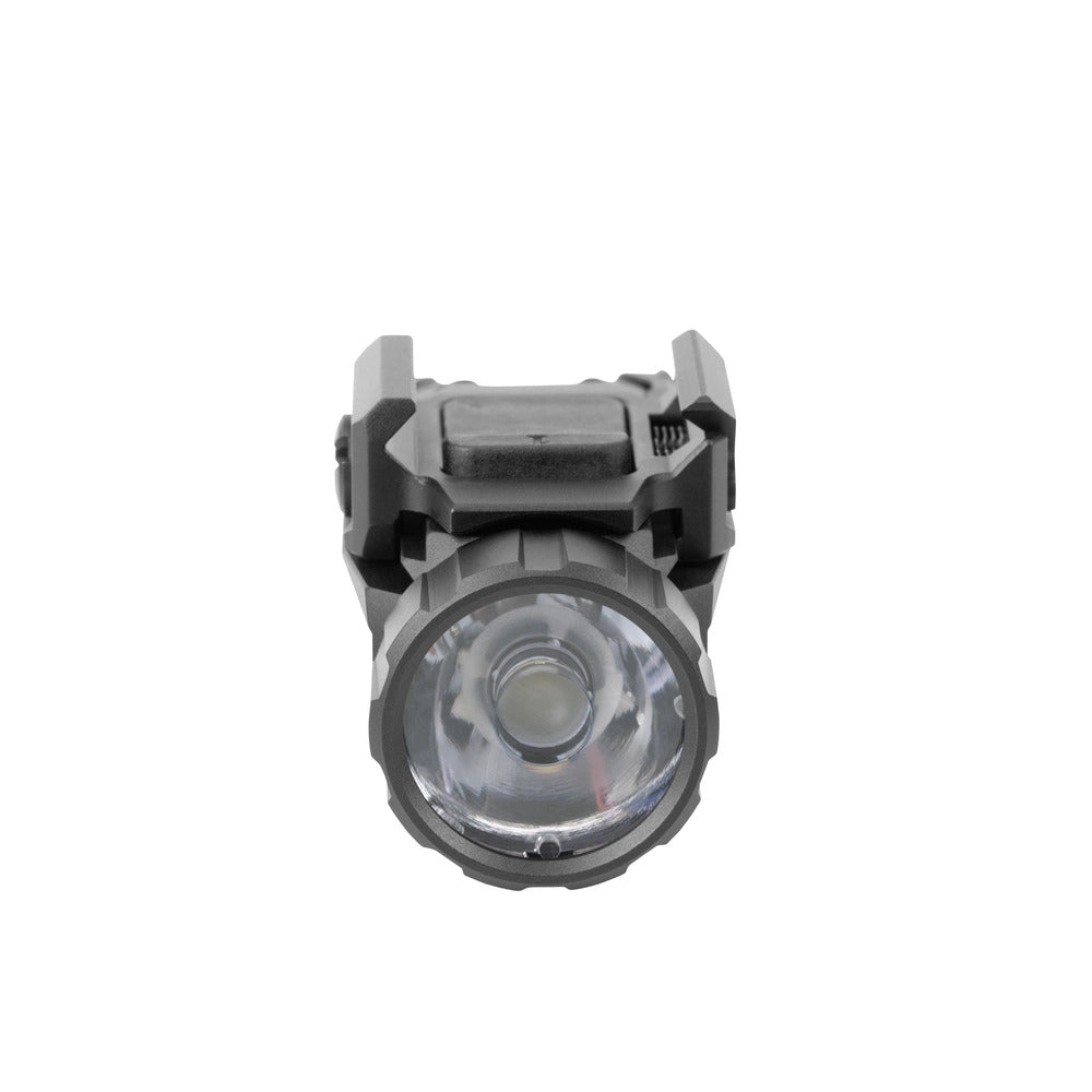 Holosun P.ID-K weapon light shown upright, compact 500 lumen pistol light