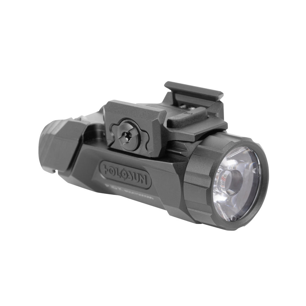 Holosun P.ID-K 500 lumen weapon light producing 6,500 candela of peak beam intensity