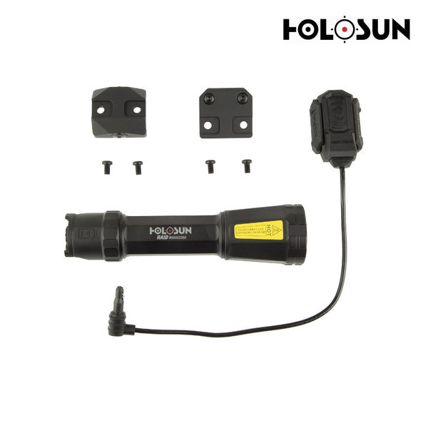 Holosun RAID weapon light producing 1000 lumens of white light