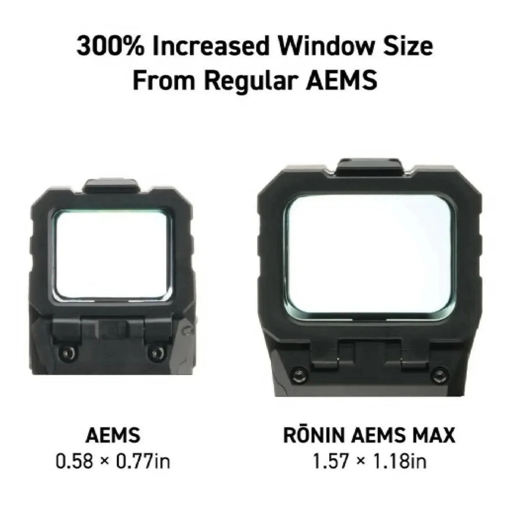 Holosun RONIN AEMS MAX Red Dot Sight - MRS Reticle Red Dot Sight Holosun 