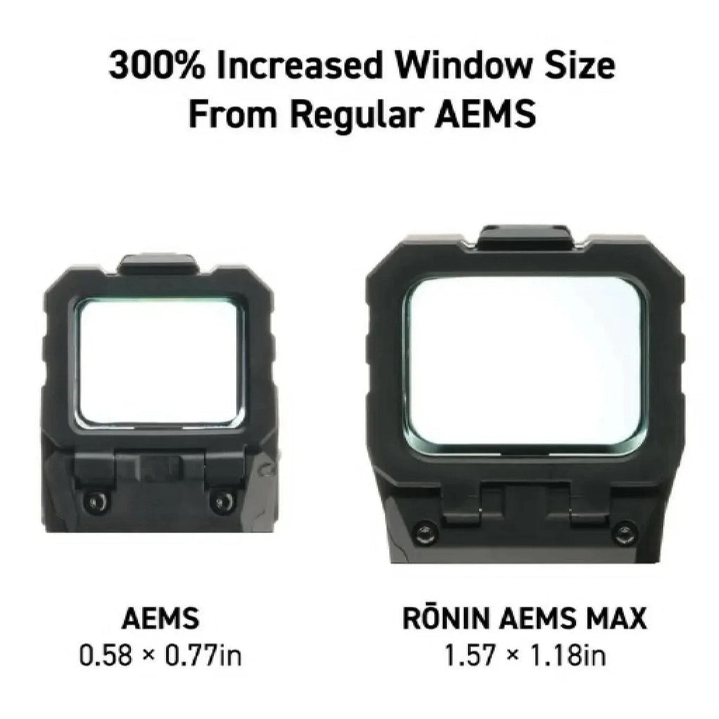 Holosun RONIN AEMS MAX Red Dot Sight Multi-Reticle System – RONIN-AEMS-MAX-RD Rifle Dot Sight Holosun 