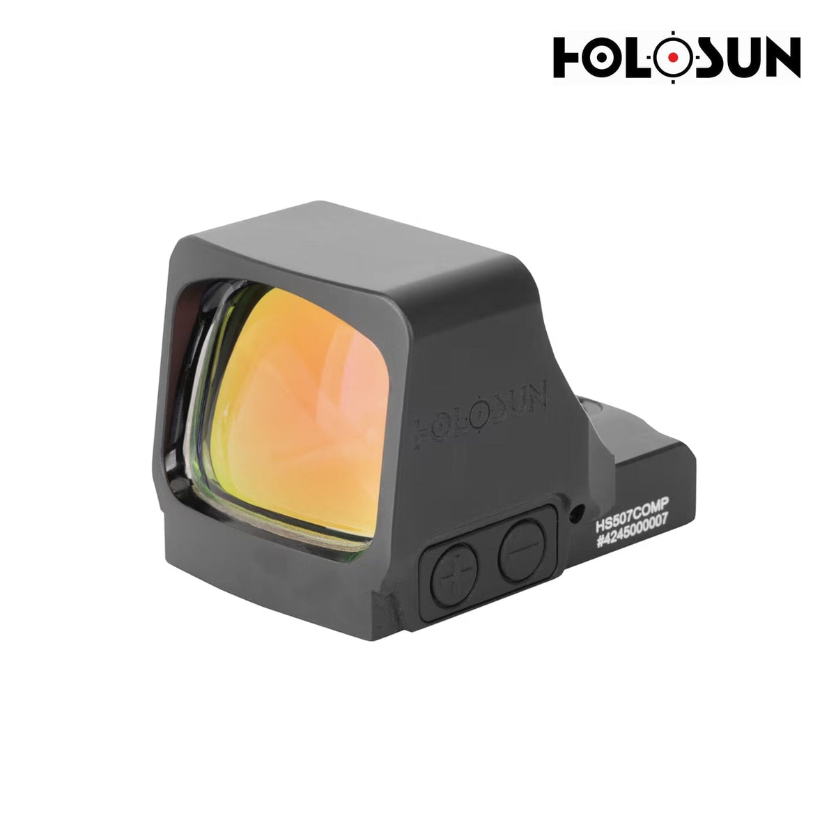 Holosun RONIN HS507COMP red dot sight with an oversized window built for competition stages