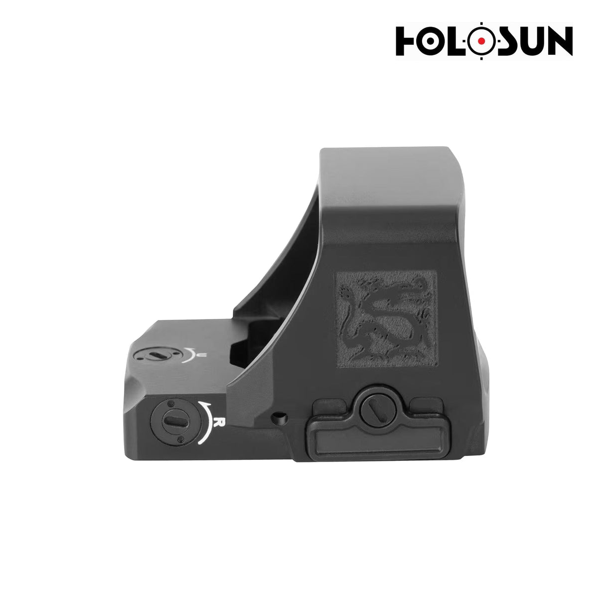 Holosun RONIN HS507COMP red dot sight in a matte black aluminium housing