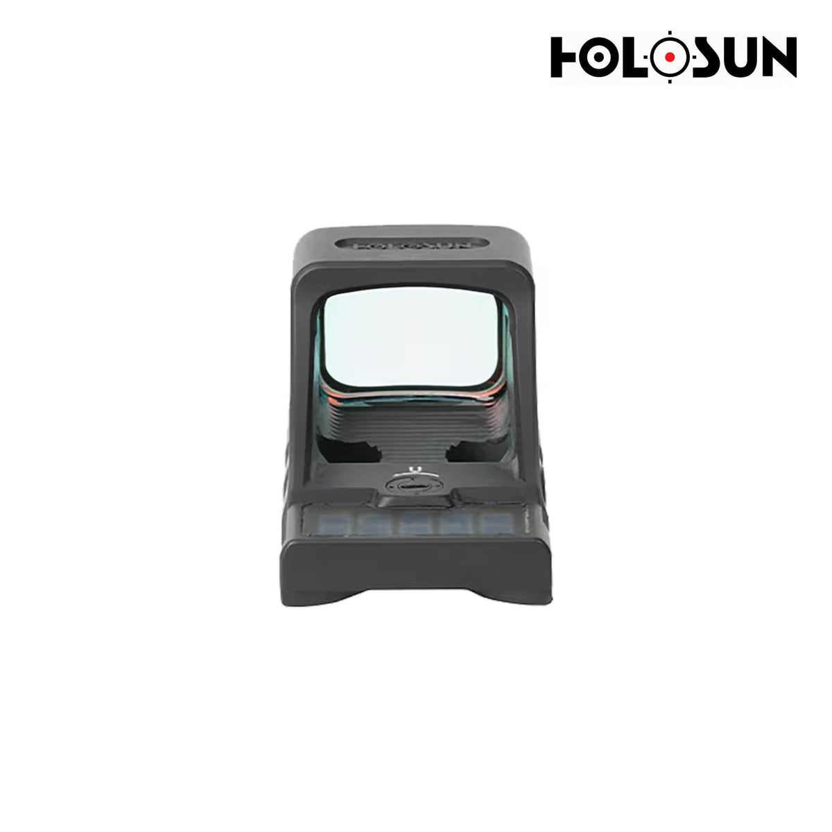 Holosun SCS PDP green dot sight with a fully enclosed emitter that seals the lens against dirt and moisture