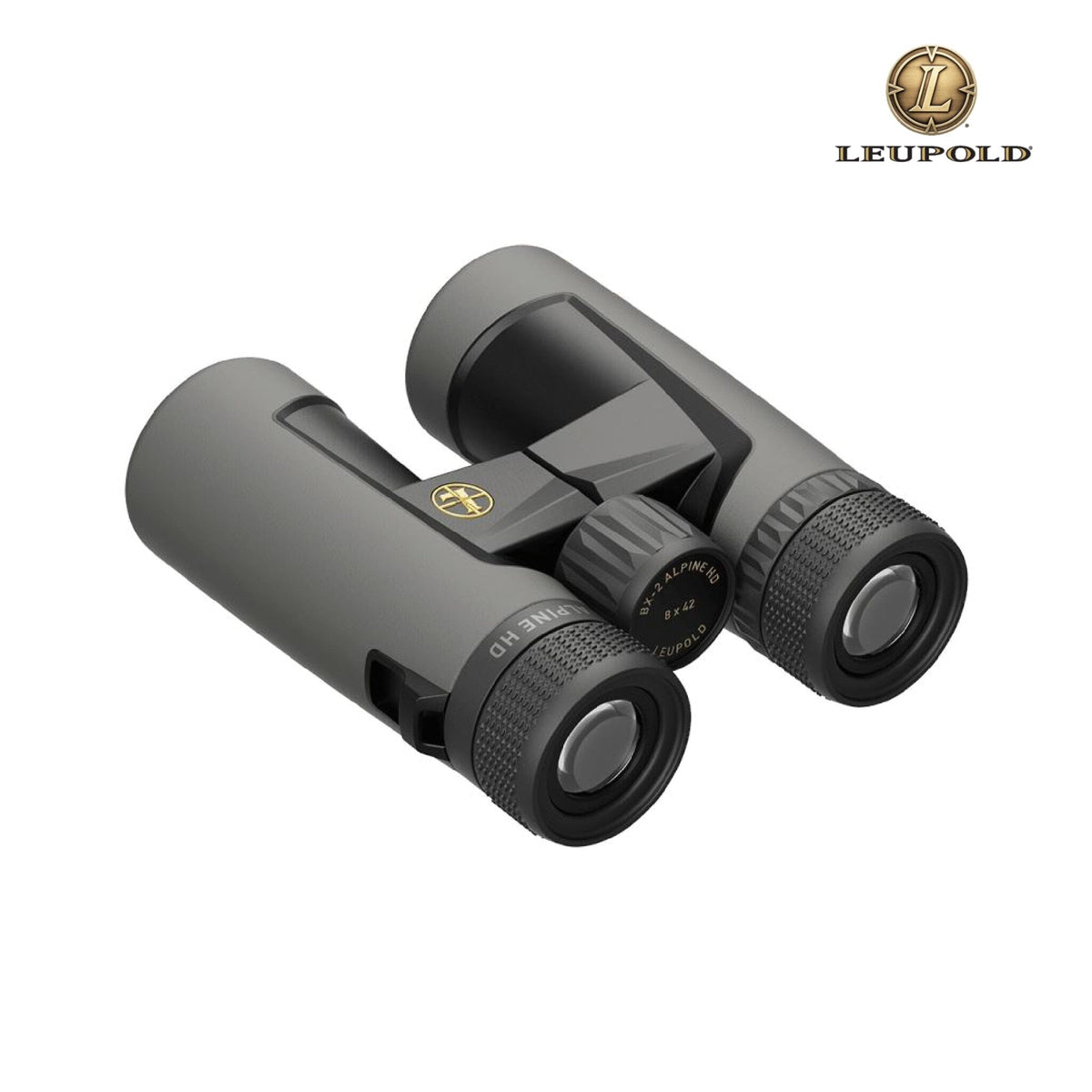 Leupold BX-2 Alpine HD 8x42 binocular on a rubber-armoured, nitrogen-purged chassis, 100% waterproof and fog-proof