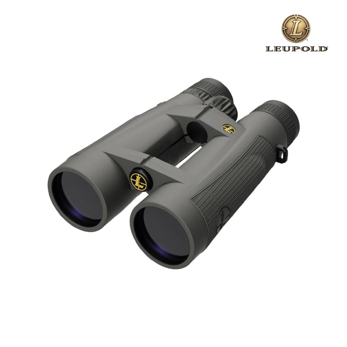 Leupold BX-5 Santiam HD 15x56 binocular with phase-coated BaK4 roof prisms behind 56mm objectives
