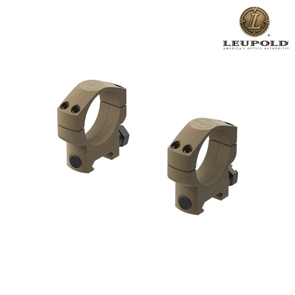 Leupold Mark 4 35mm High Aluminium Scope Rings - Flat Dark Earth Rifle Scope Rings Leupold 