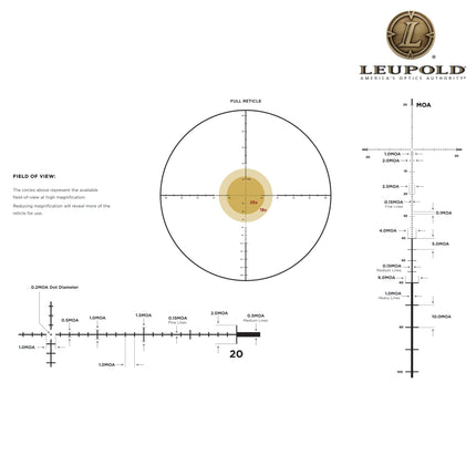 Leupold MARK 4HD 2.5-10x42 Rifle Scope M1C3 FFP PR1-MOA Reticle 183741 Rifle Scope Leupold 