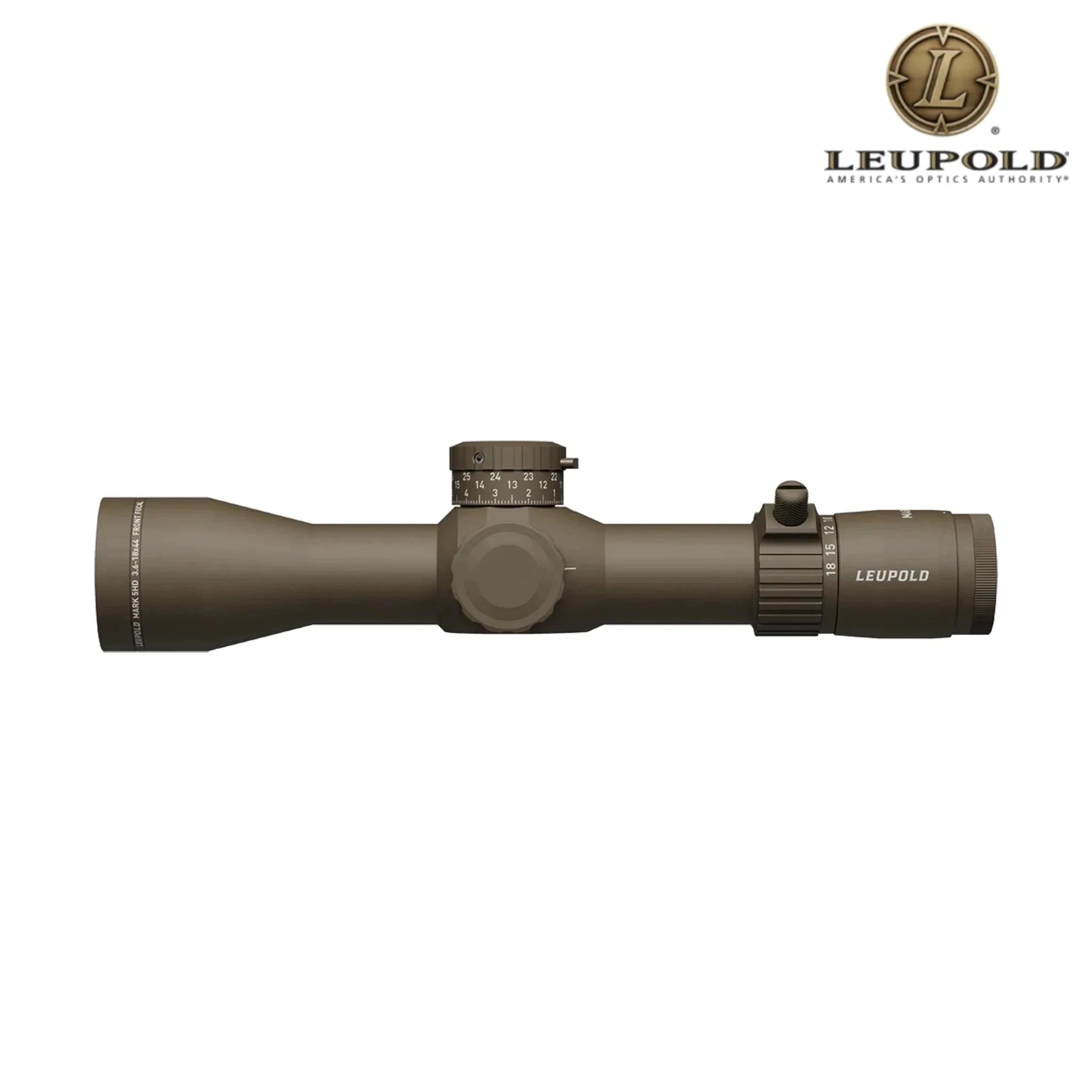 Leupold Mark 5HD 3.6-18x44 Rifle Scope M5C3 FFP TREMOR 3 Reticle Dark Earth Rifle Scope Leupold 