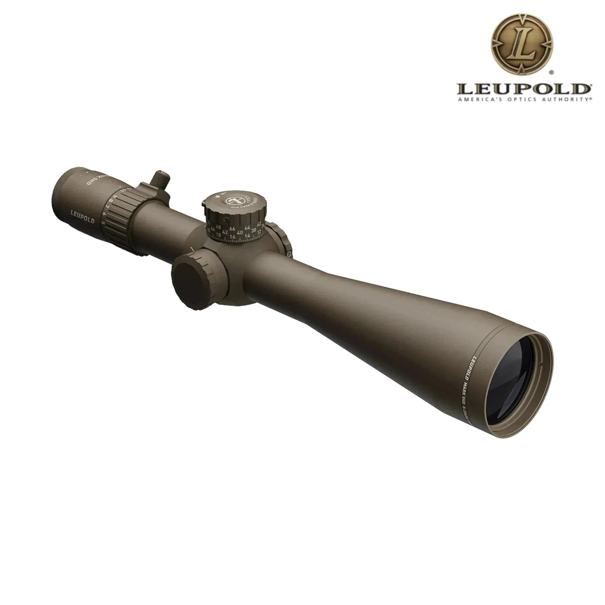 Leupold MARK 5HD 5–25×56 Rifle Scope M1C3 FFP PR-1 MOA Reticle Dark Earth Rifle Scope Leupold 