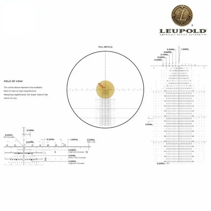 Leupold Mark 5HD M5C3 5-25x56 FFP Rifle Scope TREMOR 3 Reticle - 171775 Rifle Scope Leupold 