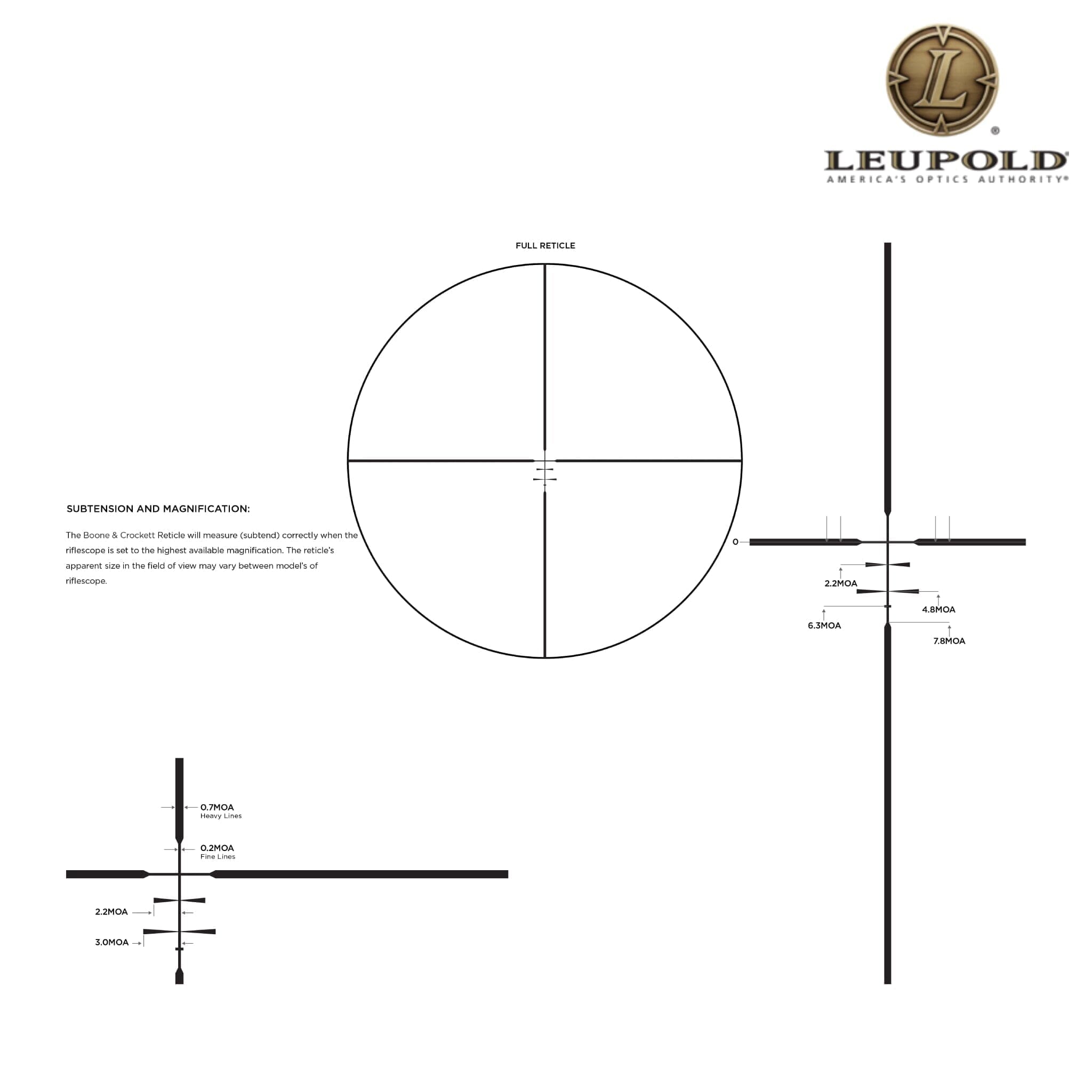 Leupold VX-3HD 4.5-14×40 CDS-ZL Rifle Scope Boone & Crockett Reticle Rifle Scope Leupold 