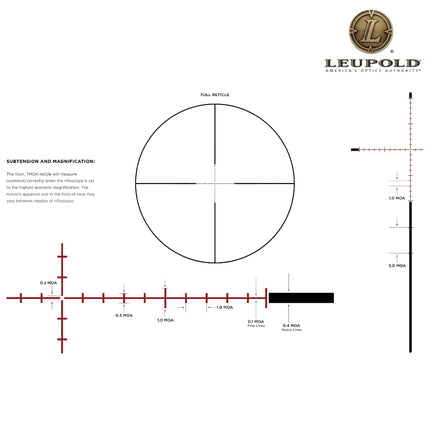 Leupold VX-6HD GEN 2 4-24x52mm Rifle Scope CDS-SZL2 Side Focus Illum. TMOA - 183843 Rifle Scope Leupold 