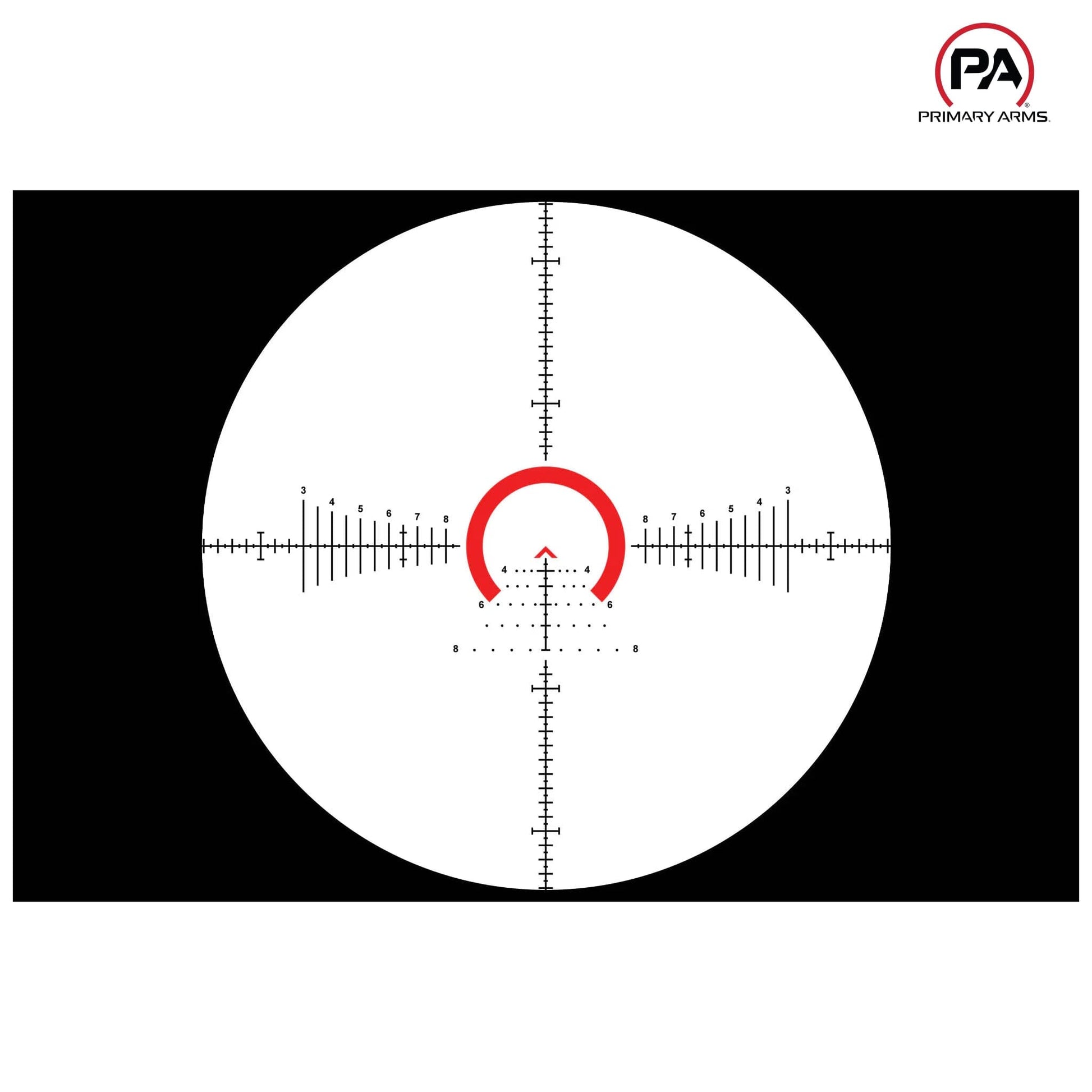 Primary Arms Compact PLxC 1-8x24 FFP Rifle Scope ACSS Raptor M8 Yard 5.56/.308 Reticle - Xtreme Tactical